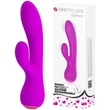 Pretty Love Zachary Purple g-pont és csiklóizgató memóriás vibrátor