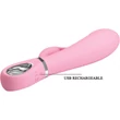 Pretty Love Prescott Baby Pink g-pontos memóriás bordázott vibrátor