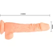 Realistic vibrátor Cock Flesh