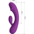 Pretty Love Doreen Purple 1 g-pontos memóriás vibrátor