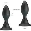 Pretty Love  Anal Plug vibrációs fenékdugó