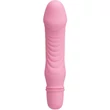 Pretty Love Stev Baby Pink bordázott felületű vibrátor