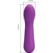 Pretty Love Faun Purple I g-pontos memóriás hajlékony vibrátor