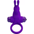 Pretty Love Vibrant Penis Sleeve 1 Purple vibrátoros péniszgyűrű