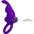 Pretty Love Vibrant Penis Sleeve 1 Purple vibrátoros péniszgyűrű