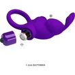 Pretty Love Vibrant Penis Sleeve 1 Purple vibrátoros péniszgyűrű