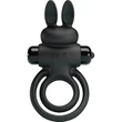 Pretty Love Vibrant Penis Ring 3 Black vibrátoros péniszgyűrű