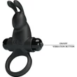 Pretty Love Vibrant Penis Ring 1 Black vibrátoros péniszgyűrű
