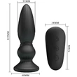 Mr. Play Super Power Anal Plug II vibrációs fenékdugó