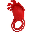 Pretty Love Vibrant Penis Ring Ruben Red vibrátoros péniszgyűrű