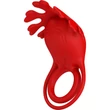 Pretty Love Vibrant Penis Ring Ruben Red vibrátoros péniszgyűrű