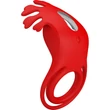 Pretty Love Vibrant Penis Ring Ruben Red vibrátoros péniszgyűrű