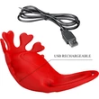 Pretty Love Vibrant Penis Ring Ruben Red vibrátoros péniszgyűrű