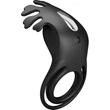 Pretty Love Vibrant Penis Ring Ruben Black vibrátoros péniszgyűrű