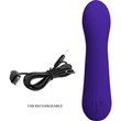 Pretty Love Faun Purple II memória funkciós g-pontos hajlékony vibrátor