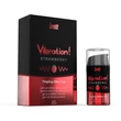 Melegítő hatású izgató STRAWBERRY AIRLESS BOTTLE 15ML + BOX