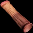 12'' Dual layered Platinum Silicone Cock hajlítható dildó