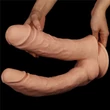 12'' Realistic Mega kétágú dildó
