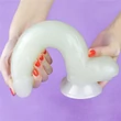 10" Lumino Play dildó herékkel