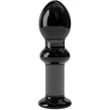 4.5" Glass Romance Black fenékdugó