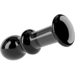 4.5" Glass Romance Black fenékdugó