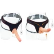 Vibrating Easy Strapon Set 8.5'' csatolható vibrációs dildó