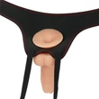 Vibrating Easy Strapon Set 8.5'' csatolható vibrációs dildó