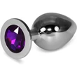 Rosebud Classic Metal Plug L Purple fenékdugó