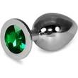 Rosebud Classic Metal Plug L Green fenékdugó