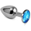 Rosebud Classic Metal Plug S Blue fenékdugó