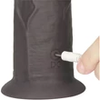 8'' Dual Layered Silicone Rotator barna