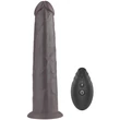9'' Dual Layered Silicone Rotator barna vibrátor