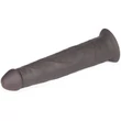 9'' Dual Layered Silicone Rotator barna vibrátor