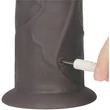 9'' Dual Layered Silicone Rotator barna vibrátor