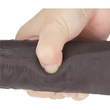 10'' Dual Layered Silicone Rotator barna vibrátor