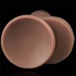 9.5'' Dual Layered Silicone Cock XXL dildó herékkel és tapadókoronggal
