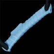 Vibrating Wave Knights Ring with Scrotum Sleeve pénisz és heregyűrű