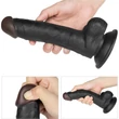 Vibrating Easy Strapon Set 7.5" Black