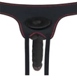 Vibrating Easy Strapon Set 7.5" Black