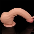 11.5'' King Sized Sliding Skin Dual Layer Dong dildó herékkel