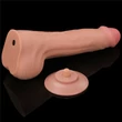 11.5'' King Sized Sliding Skin Dual Layer Dong dildó herékkel
