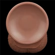13.5'' King Sized Sliding Skin Dual Layer Dong Brown dildó herékkel
