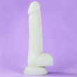 7.0'' Lumino Play Silicone dildó herékkel