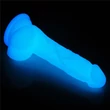 7.0'' Lumino Play Silicone dildó herékkel