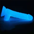 7.0'' Lumino Play Silicone dildó herékkel