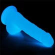 7.0'' Lumino Play Silicone dildó herékkel