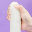 7.5'' Lumino Play Silicone dildó herékkel