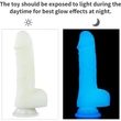 7.5'' Lumino Play Silicone dildó herékkel