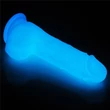7.5'' Lumino Play Silicone dildó herékkel