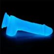 7.5'' Lumino Play Silicone dildó herékkel